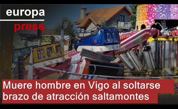 Fallece un hombre en unas fiestas de Vigo tras desprenderse el brazo de la atracción del saltamontes