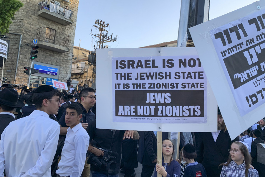 Ultraortodoxos se manifiestan en Israel en su primer día de reclutamiento