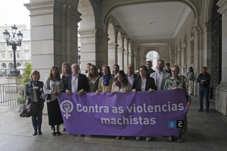 A Coruña condena el crimen machista de la avenida de Gran Canaria