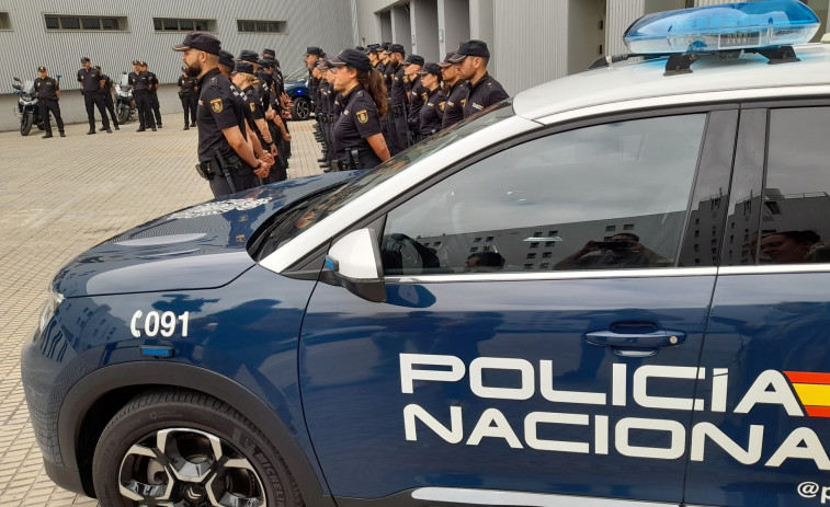 A Coruña recibe a 24 agentes de la Policía Nacional en prácticas