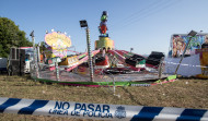 Desmontan el Saltamontes donde se produjo el accidente mortal en Vigo