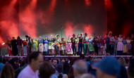 Casi 3.000 personas se reúnen en María Pita para escuchar la música más gallega