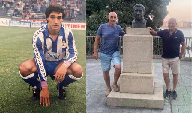 RamnCalvoIyjuntoalbustodeArseniodondeposaconeltambinexdelDporAgustnPeraltaImgenescedidas 1