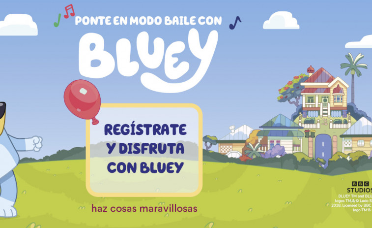 Marineda City invita a los más pequeños a ponerse en modo baile con la serie animada ‘Bluey’