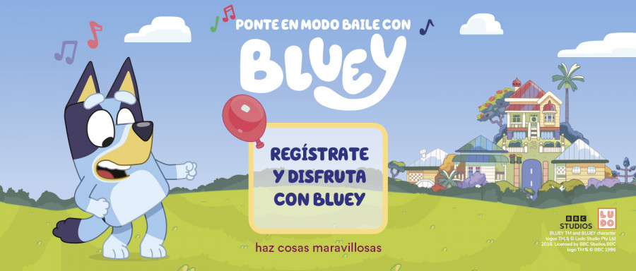 Marineda City invita a los más pequeños a ponerse en modo baile con la serie animada ‘Bluey’