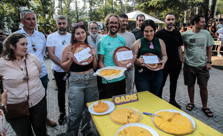 El concebollismo conquista el concurso de tortillas de O Castrillón