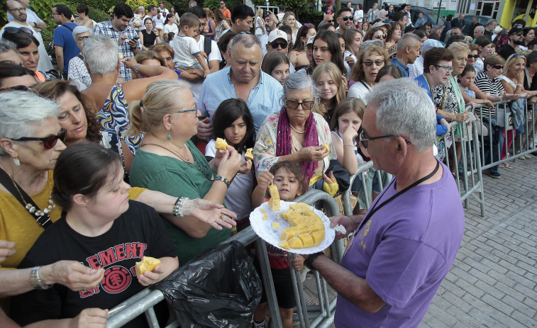 El éxito de las fiestas de O Castrillón: 3.000 personas pasaron por sus actos