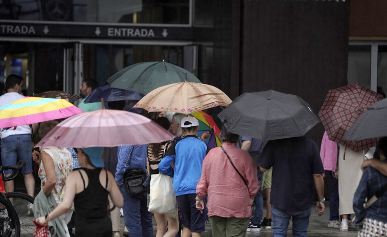 El fin de semana estará marcado por las lluvias en el norte de la península