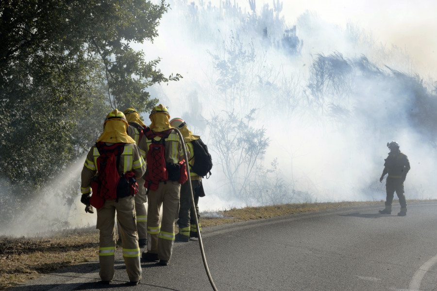 Identificado el autor de varios incendios forestales en Ourense