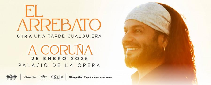 A la venta este martes las entradas para ver a El Arrebato en el Palacio de la Ópera de A Coruña