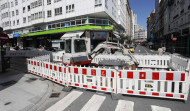 El Ayuntamiento de A Coruña reabre el tráfico en la calle Betanzos