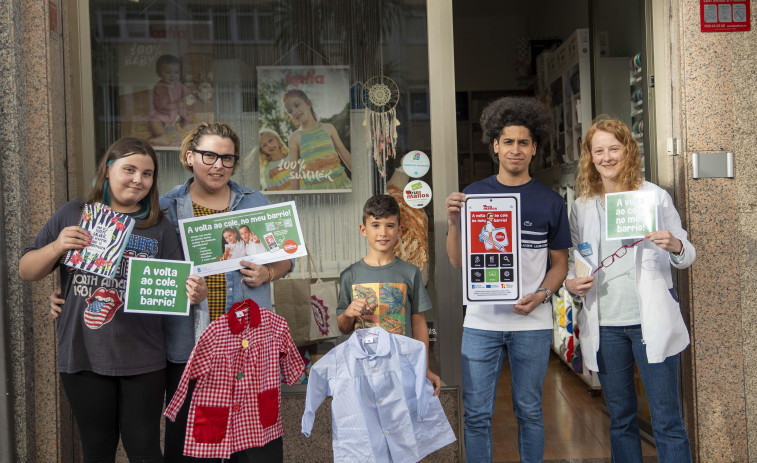 El regreso a las aulas impulsa las ventas en el comercio de A Coruña: “La próxima semana será la del acopio”