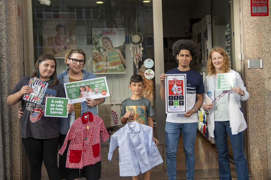 El regreso a las aulas impulsa las ventas en el comercio de A Coruña: “La próxima semana será la del acopio”