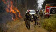 Extinguidos los incendios de Crecente y Entrimo tras quemar casi 500 hectáreas