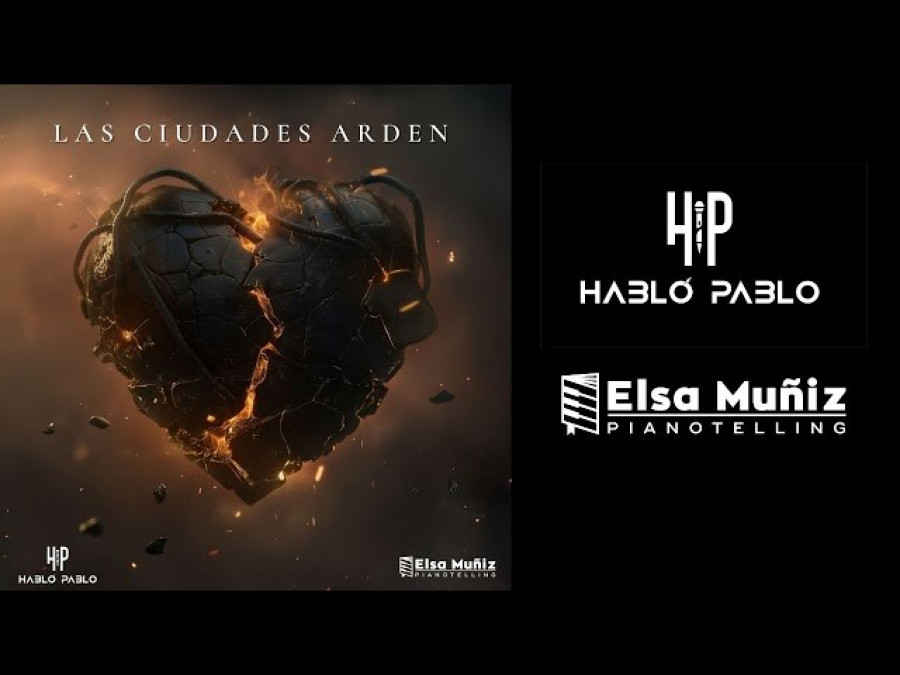"las ciudades arden", el nuevo single del rapero Habló Pablo y Elsa Muniz