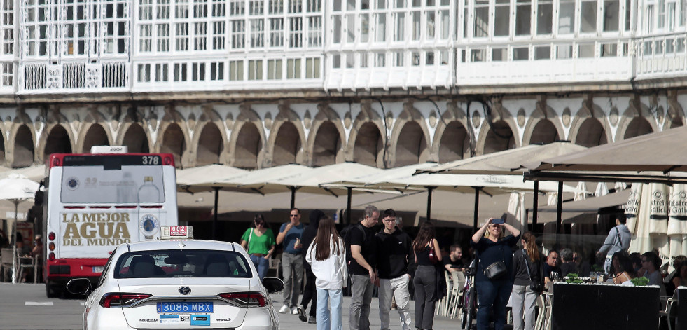 Los taxistas de A Coruña, sobre el apagón: 