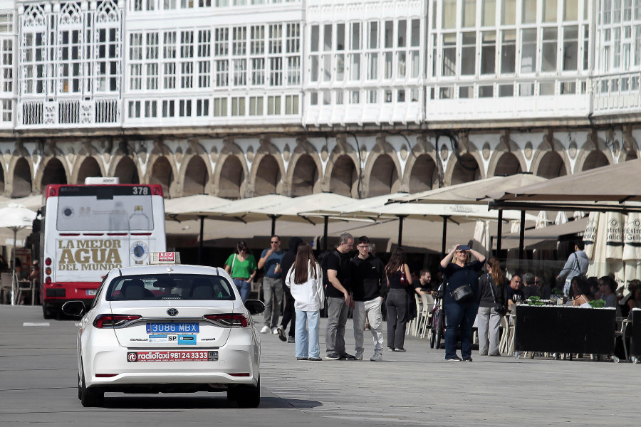 Los taxistas de A Coruña, sobre el apagón: "La gente no podía sacar el coche de sus garajes y hubo más demanda"