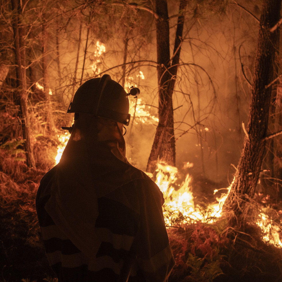 Prisión provisional para el detenido por una imprudencia grave que causó el incendio de Oímbra