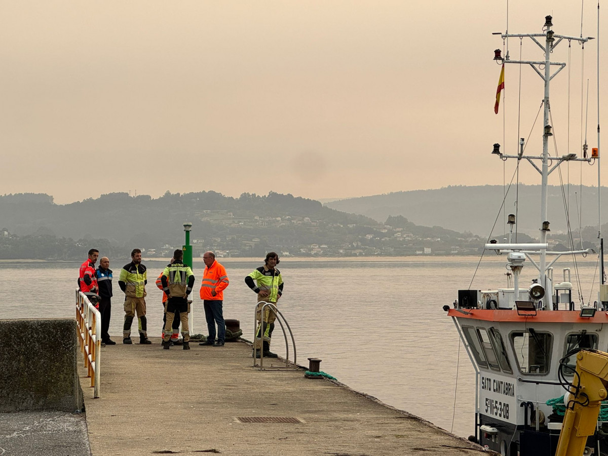 Muerto en el puerto de Sada (1)
