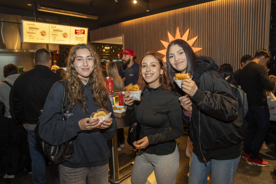 Lluvia de hamburguesas gratis en A Coruña