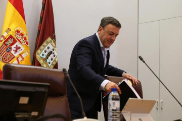 El presidente provincial, Valentín González Formoso  JAVIER ALBORÉS