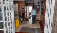 Una inundación causa graves daños en un piso y un bajo de Matogrande