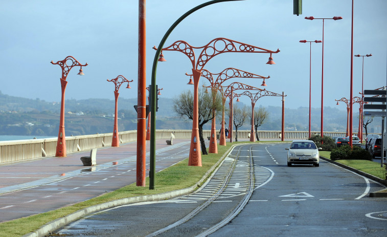 El Paseo Marítimo de A Coruña perderá otro tramo de vías