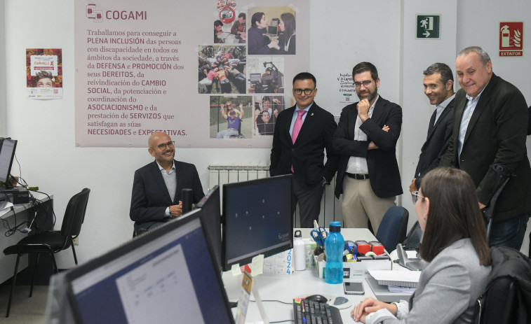 Xunta e Cogami reafirman o seu compromiso para a integración laboral de persoas con discapacidade
