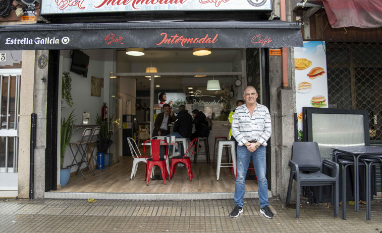 La intermodal de A Coruña ya tiene su primer bar