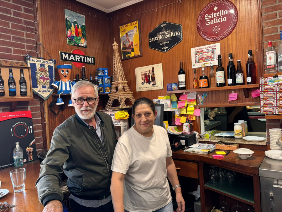 El último bar de pueblo en un barrio de A Coruña