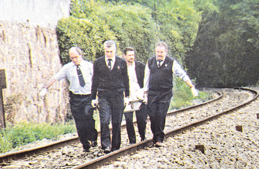 Hace 25 años| Un hombre muere en el túnel de As Xubias al ser arrollado por un tren