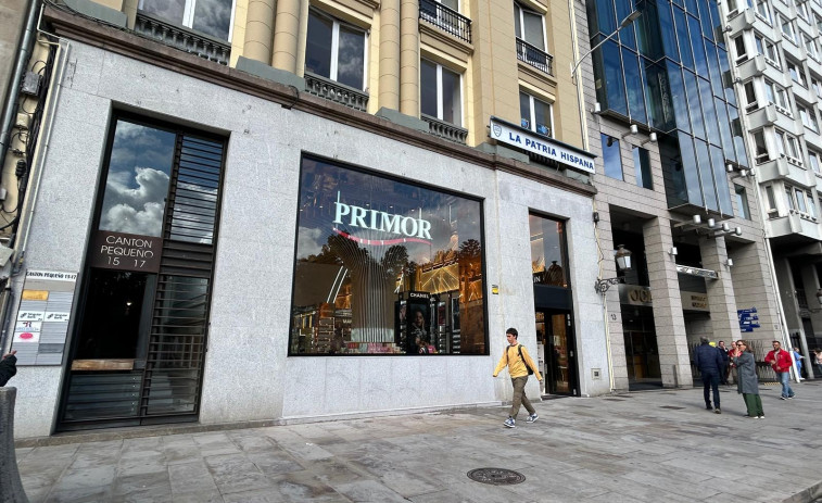 Así es la nueva fachada de Primor en A Coruña