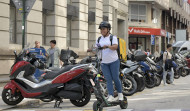 El Alvedro de la comida a domicilio en A Coruña: los riders ‘despegan’ desde Durán Loriga
