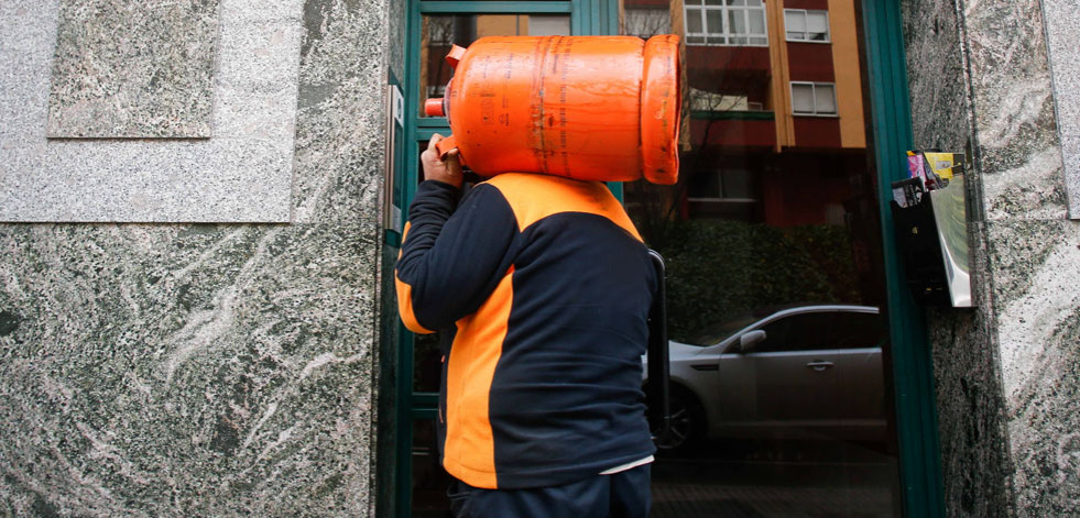 El precio de la bombona de butano subirá este martes hasta los 18 euros