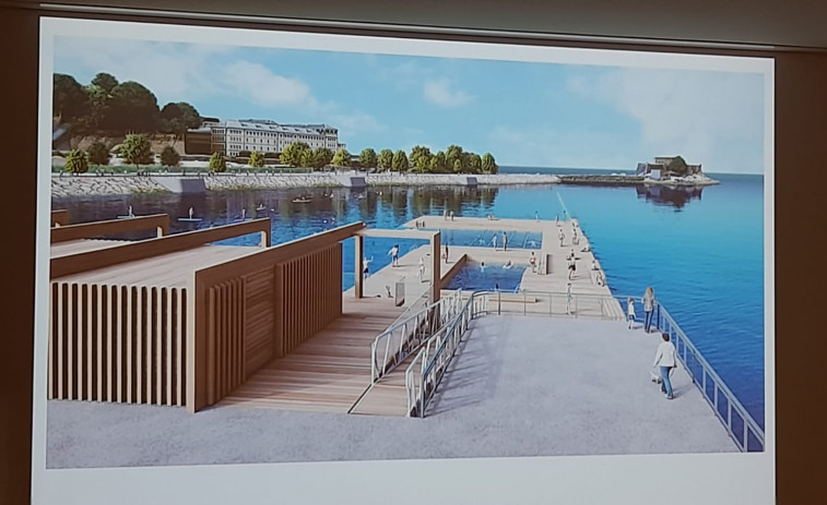La preparación de la obra de la plataforma flotante de O Parrote empezará este mes
