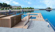 El puerto de A Coruña se transforma: la estación de mercancías se va y viene la zona de baño