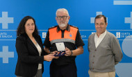 José Manuel López Blanco recibe la medalla al mérito de Protección Civil al voluntariado
