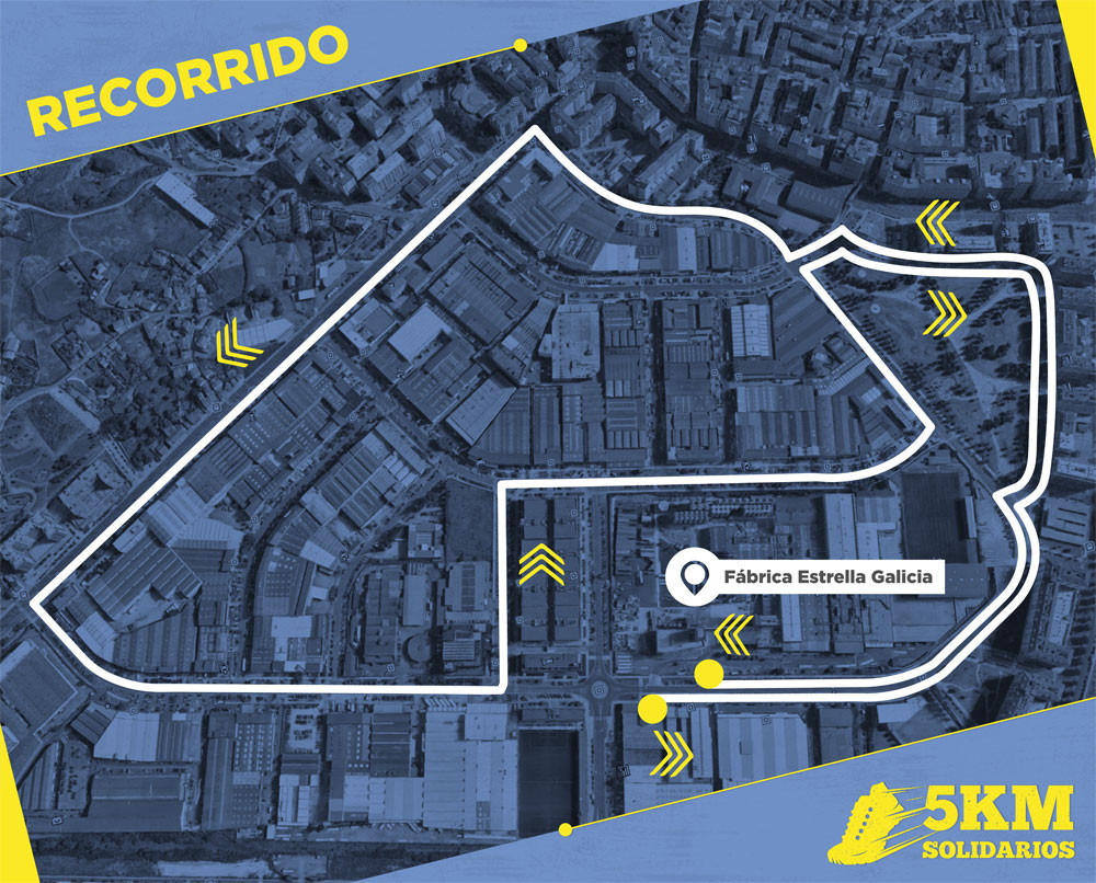 Recorrido 5KM Solidarios