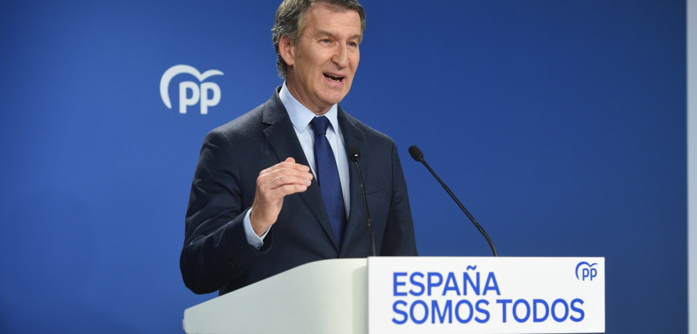 Feijóo, convencido de que Sánchez sabía 