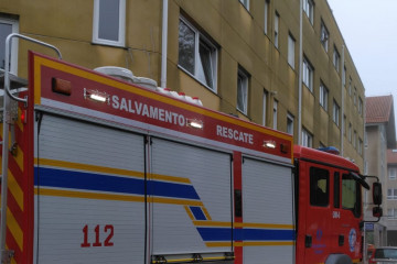 Coche de bomberos de Oleiros