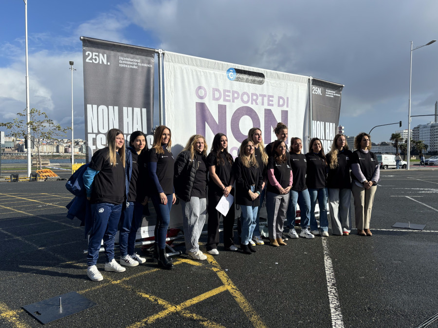 "Prometemos seguir caminando hasta conseguir una A Coruña donde ninguna mujer sea víctima por el hecho de ser mujer"