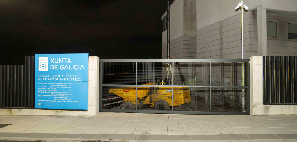La Xunta inicia la ampliación del IES Pastoriza, en Arteixo