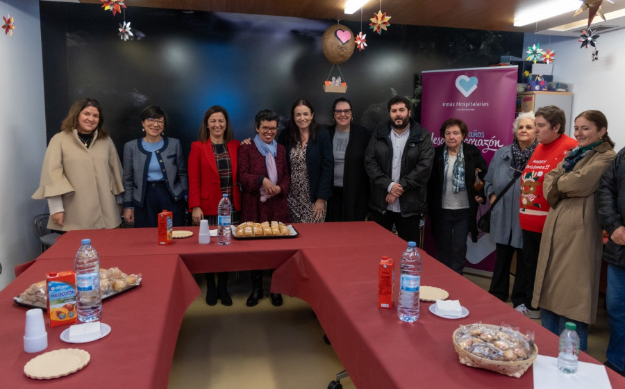 Pai Menni estrena en el centro de Betanzos un centro ocupacional