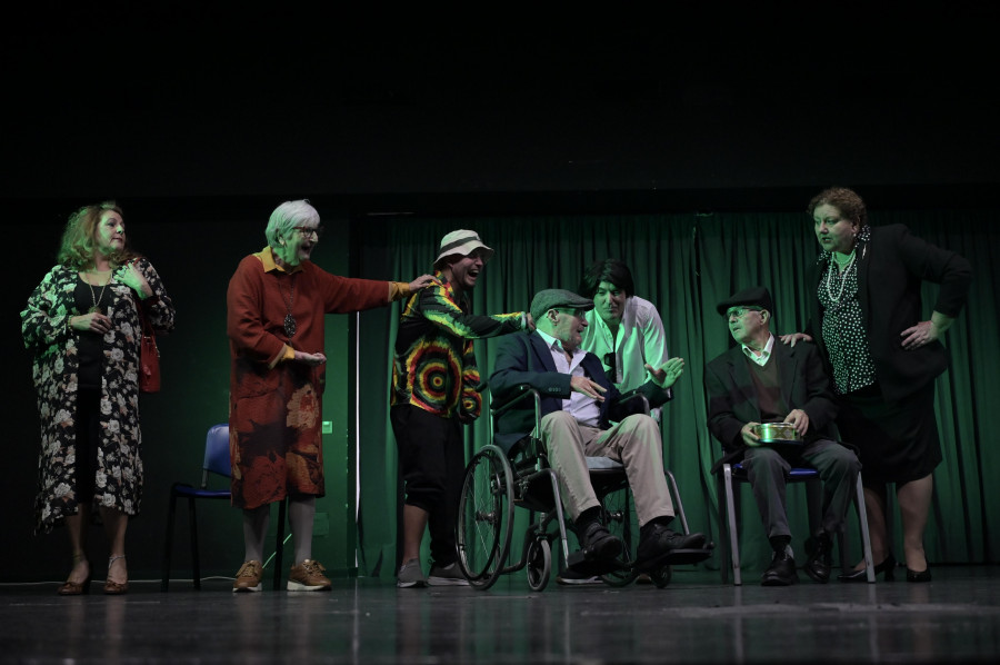 Adaceco representa en O Burgo su comedia ‘Casino Palace’