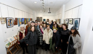 Arga inaugura su Navidad con una colectiva con 30 artistas