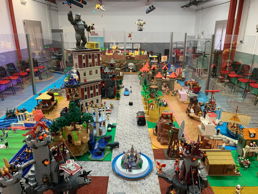 Genesal Energy revoluciona la Navidad con un belén gigante de Playmobil inspirado en A Coruña