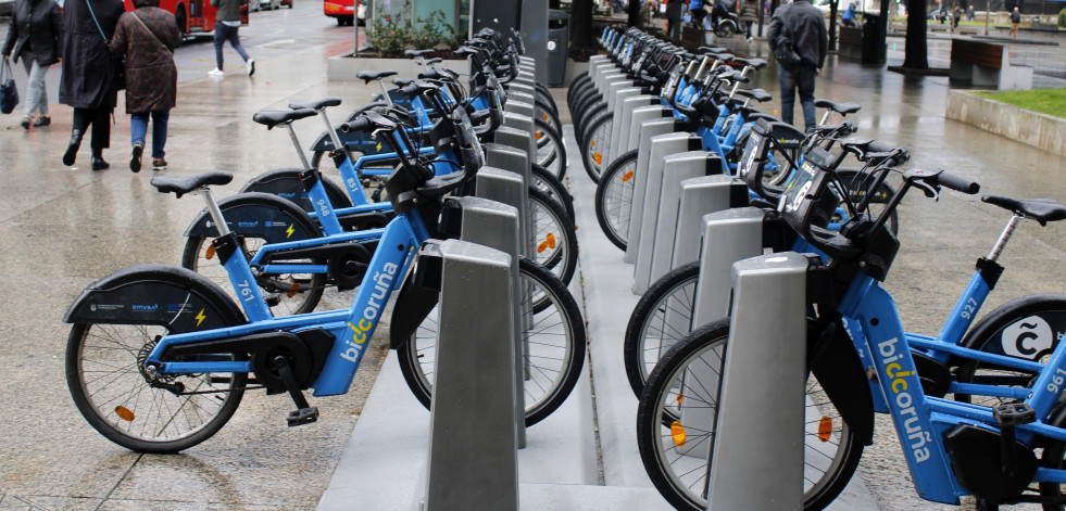 Restablecido el servicio de BiciCoruña tras el apagón