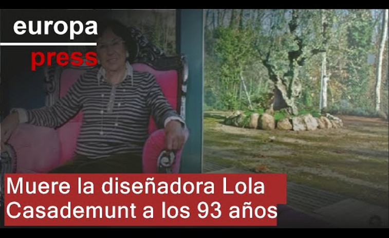 Fallece la diseñadora de moda Lola Casademunt a los 93 años