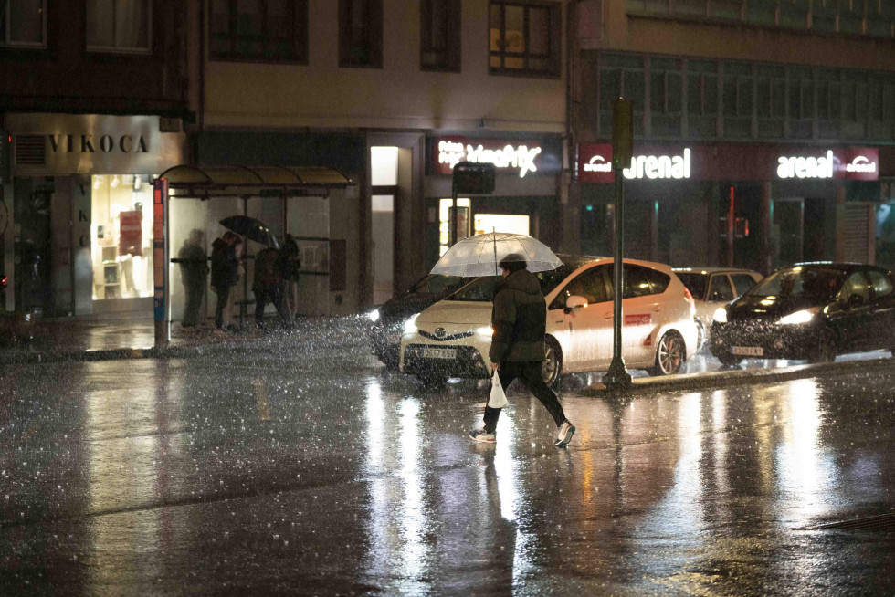 Lluvia y viento por el temporal Éowyn en A Coruña @ Carlota Blanco (5)