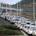 Protesta de taxistas  por la subida de los precios de los seguros (57)